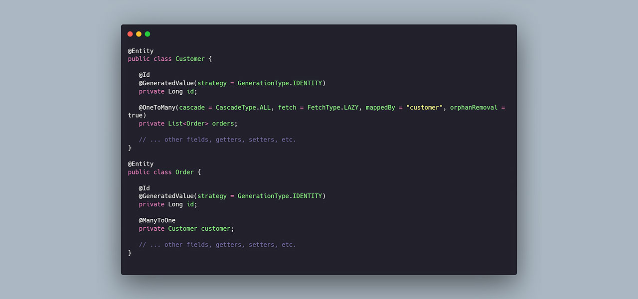 Hibernate hot sale cascade example